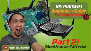 Piso Wifi DIY Beginners Guide Part2 External Access point configuration tp link WR841HP [upl. by Euqinomod]