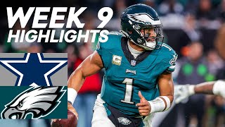 Cowboys vs Eagles  2023 Week 9 Highlights [upl. by Cherey]