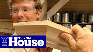 How to Cut Crown Molding  This Old House [upl. by Tavy395]