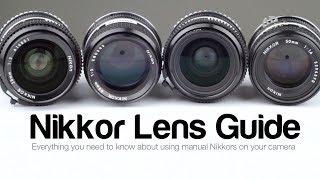 Nikkor Lens Guide [upl. by Aiekat26]