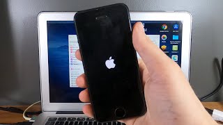 SOLUTION  iPhone coincé sur la pomme dApple BootLoop [upl. by Ylrebmic]