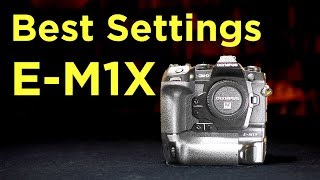 Olympus OMD EM1X  Best Settings [upl. by Assirak]