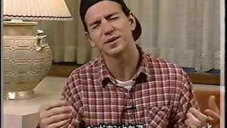 Eddie Vedder  Interview Texas 1992 [upl. by Norihs]