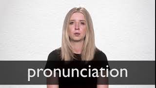 How to pronounce PRONUNCIATION in British English [upl. by Vaasta]