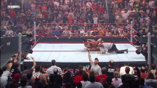 Triple H Batista amp Shane McMahon vs Legacy  WWE Championship Match Backlash 2009 [upl. by Hennessy]