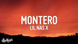 Lil Nas X  MONTERO Call Me By Your Name Lyrics [upl. by Aronoel]