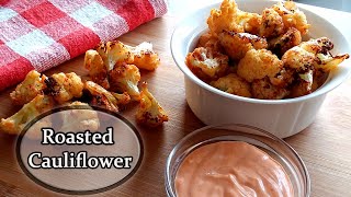 Air Fryer Roasted Cauliflower  Keto Friendly [upl. by Eveivaneg]