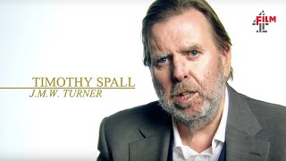 Timothy Spall on playing JMW Turner in Mr Turner  Film4 Interview Special [upl. by Nanyt296]