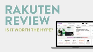 Rakuten Review Is It Legit [upl. by Erodaeht]