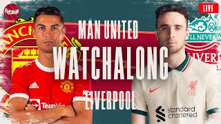 Man United v Liverpool  WATCHALONG LIVE FANZONE COMMENTARY [upl. by Aineg]