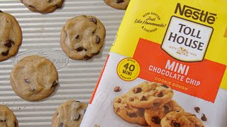 How to Make Nestle Toll House Mini Chocolate Chip Cookie Dough [upl. by Baelbeer]