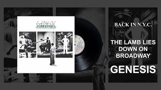 Genesis  Back In NYC Official Audio [upl. by Atiluj614]