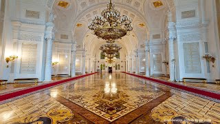 Grand Kremlin Palace  Moscow Russia Luxury Inside [upl. by Bruns]