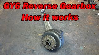 How a GY6 reverse gearbox works [upl. by Fortier]