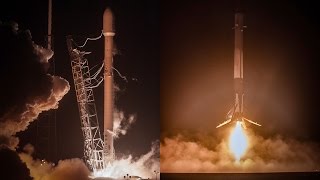 quotThe Falcon has landedquot  Recap of Falcon 9 launch and landing [upl. by Fiora]