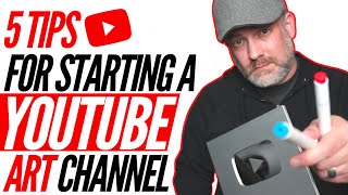 How To Start an Art Channel on YouTube 5 Tips Nobody Tells YouTube Artists [upl. by Nagoh]