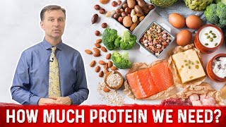 How Much Protein Do You Need – Dr Berg [upl. by Essile]