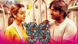 96 2019 Official Hindi Dubbed Trailer  Vijay Sethupathi Trisha Krishnan [upl. by Kletter589]