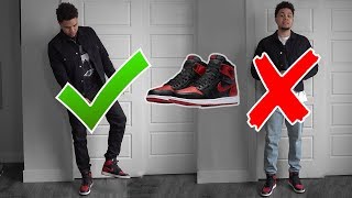 5 Outfit Ideas For Air Jordan 1 Bred Fashion Nova Men [upl. by Etiuqram294]