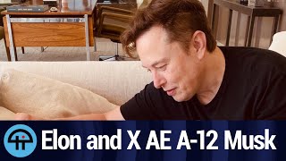 Elon Musk Names His Child X AE A12 Heres How to Pronounce It [upl. by Enimzaj]