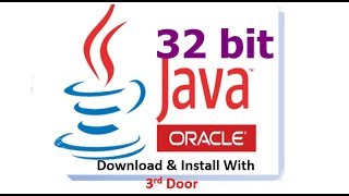 How to Install JAVA for 32bit Operating System [upl. by Assil]