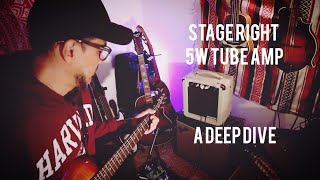 Stage Right by Monoprice 5W Tube Amp Review  A Deep Dive [upl. by Artinek774]