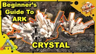 How to Get Started in ARK  A Beginners Guide  How To Get Crystal  Ark Survival Evolved Episode 4 [upl. by Anirhtak]