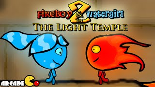 Fireboy And Watergirl  The Light Temple Walkthrough All Levels [upl. by Lorelei]