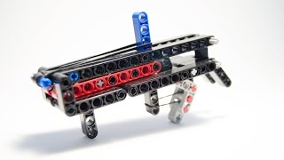 LEGO Technic  Simple and small working gun mechanism [upl. by Waite]