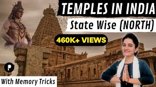 Temples in India  North India  Indian Art amp Culture  Memory Tricks by Maam Richa  Lecture 1 [upl. by Oinota316]