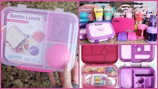 LUNCH BOX and BENTO BOX REVIEWS  SCHOOL LUNCH ACCESSORIES  FAVORITES and COMPARISON [upl. by Eirahcaz]