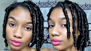 Finger Coils  Natural Hair 3b3c [upl. by Tloc]