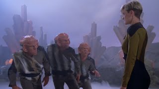 Star Trek The Next Generation  Ferengi meet a hooman female [upl. by Akienat]