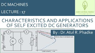 Characteristics and Applications of Self Excited DC Generators17 [upl. by Radburn246]