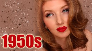 Historically Accurate 1950s Makeup Tutorial [upl. by Ilecara582]