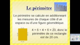 Le périmètre [upl. by Aneeras]