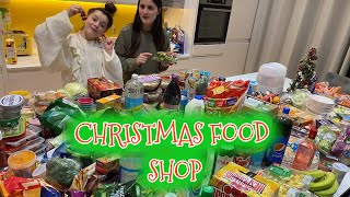 CHRISTMAS FOOD SHOP FOR 20  The Radford Family [upl. by Aznofla]