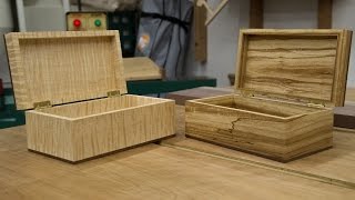 How to make a wooden box  269 [upl. by Kassey955]