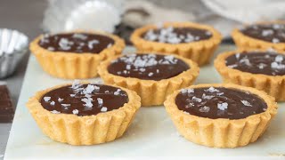 Chocolate Tarts Recipe [upl. by Airdnaz]