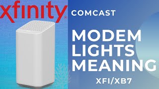 Xfinity modem lights meaning xFi advanced gateway XB7 Wifi lights [upl. by Yevette]