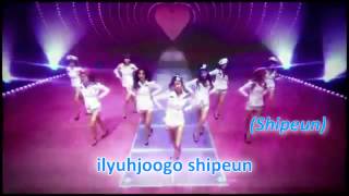 Girls Generation Genie karaoke [upl. by Leontyne933]