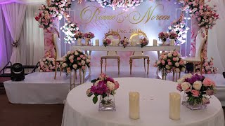 Floral Wedding Reception Decoration Ideas  Wedding Decor  BRANYMEDIA [upl. by Seana]