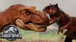 The Dinosaur Escape Part 2 Sweded  Jurassic World Fallen Kingdom  Mattel Action [upl. by Ecenahs266]