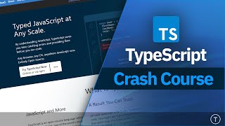 TypeScript Crash Course [upl. by Annoeik]