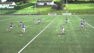 Gaelic Football handpass drill 10 [upl. by Ralaigh]