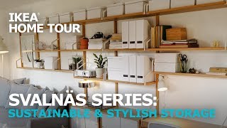 Stylish Wall Mounted Shelves  IKEA Home Tour [upl. by Rhee]