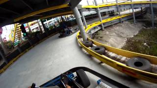 Fun Spot America Gokarting in Orlando FL  Quad Helix [upl. by Imefulo]