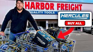 I Bought Every Hercules Tool at Harbor Freight [upl. by Ahsinelg]