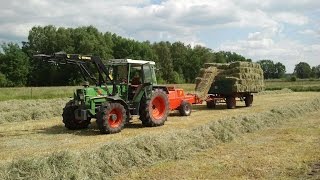 Fendt 309 LSA und Welger AP 52 inkl Schwaden HD [upl. by Dowling]