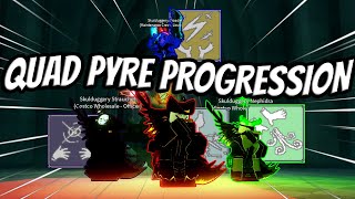 QUAD PVE PYREKEEPER PROG  Deepwoken [upl. by Dorcia]